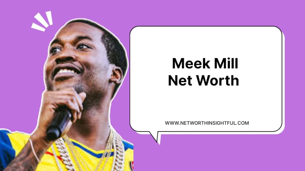 Meek Mill Net Worth – A breakdown of his wealth in 2024, highlighting his music career, endorsements, business ventures, and philanthropy.